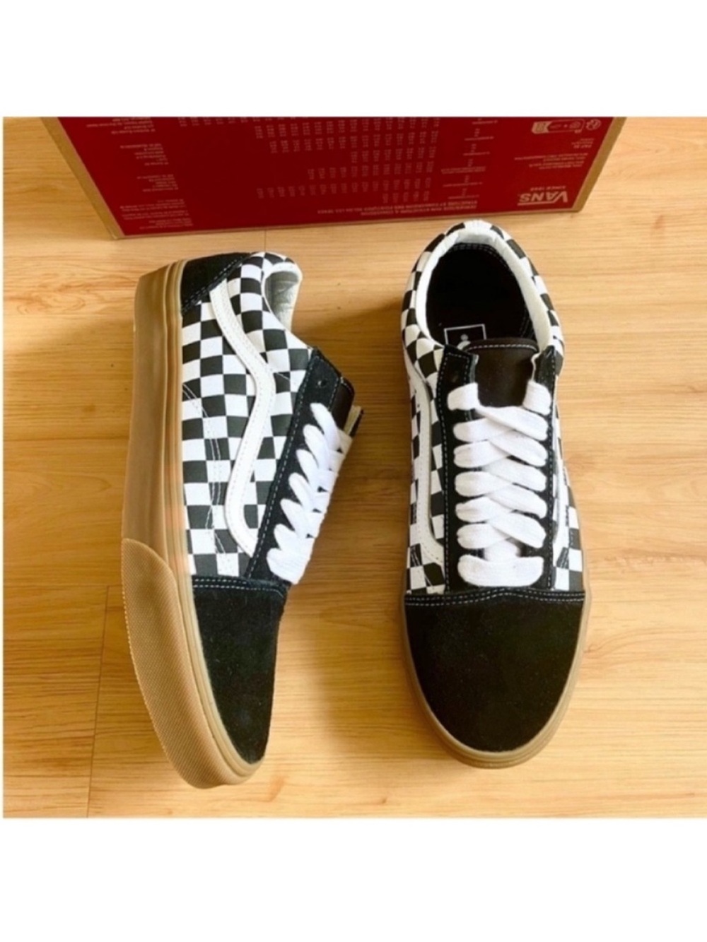 Vans Old Skool Fat Lace
Checker Black Gum Mens 11.0 US